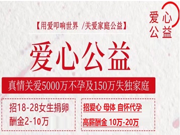 丹棱捐卵助孕生子 爱心志愿者招募